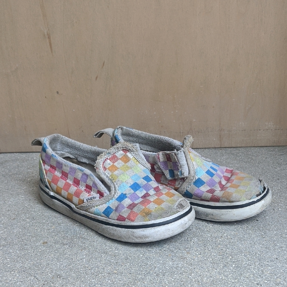 ❤️ Vans Red and Pink Canvas Sneakers Casual Skate Style